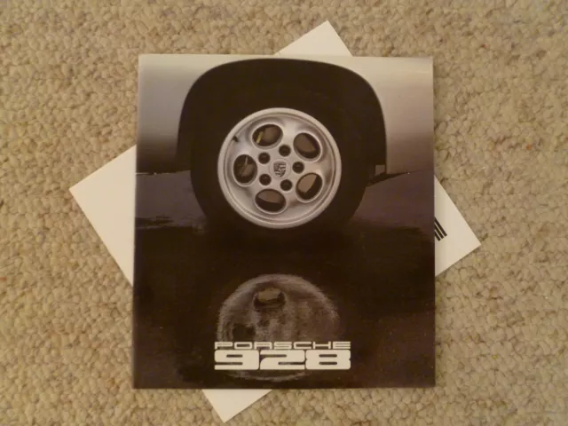 1978 Porsche 928 DELUXE Showroom Advertising Sales Brochure RARE!! Awesome L@@K