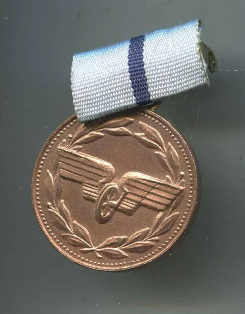 DDR Medaille für Treue Dienste in der Deutschen Reichsbahn bronze ( 49)