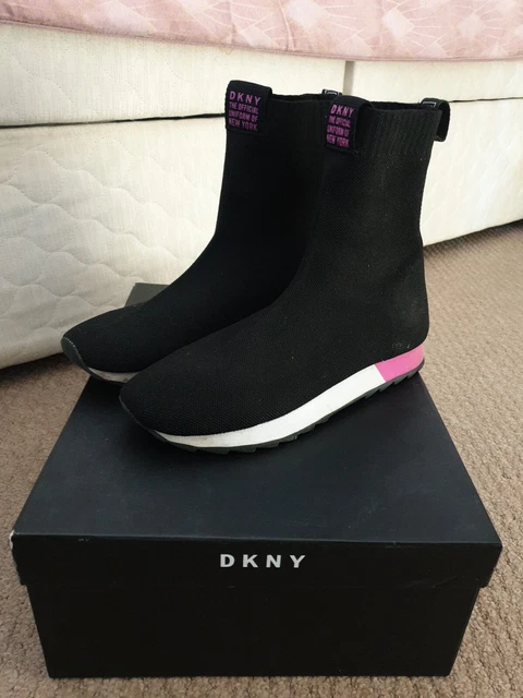 dkny womens sock trainers