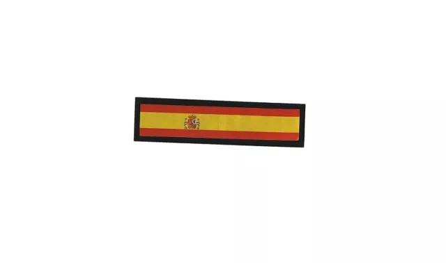 Aufnäher Flicken Brode Bedruckt; Reise Souvenir Backpack Flagge Spanien r2