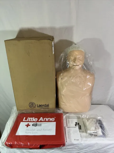 Laerdal Little Anne ARC CPR Trainer Manikin Adult Torso First Aid Nursing EMS