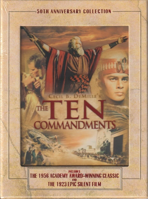 THE TEN COMMANDMENTS - 50th Anniversary Collection - New Sealed in ...