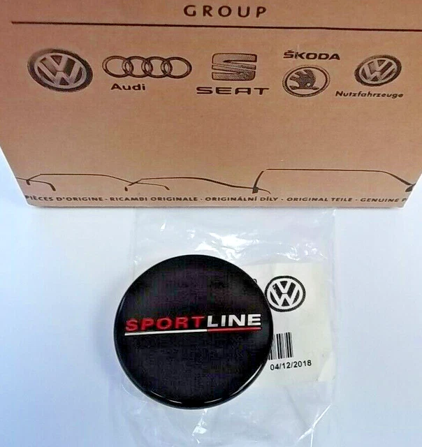 Volkswagen Transporter T6 Sportline Wheel Centre Cap – Chrome – OEM Style – 1 Pack