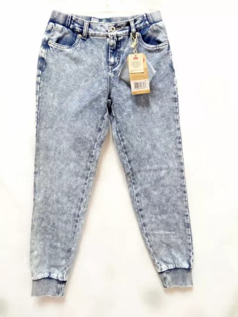 girls jogger Levis washed-out denim look soft knit Jogger jeans pants 10 Levis