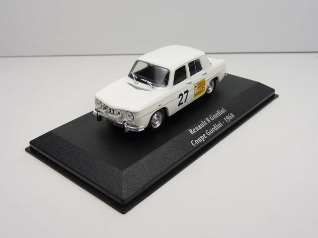 GOR20 saga GORDINI atlas ELIGOR 1/43 : Renault 8 Gordini Coupe Gordini 1968 #27