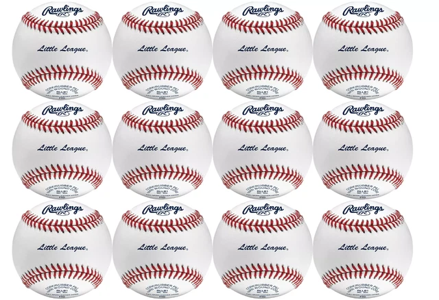 Rawlings Little League RLLB1 Baseballs - 12 Pack Rawlings Little League RLLB1 Baseballs - 12 Pack