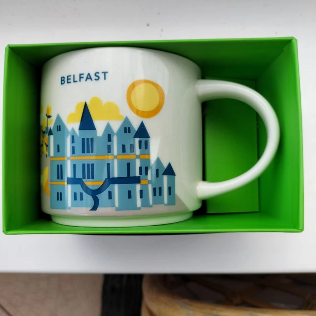 Starbucks Tazza You Are Here Collection Belfast | Souvenir Con Punti Di Riferimento | Regalo Ideale