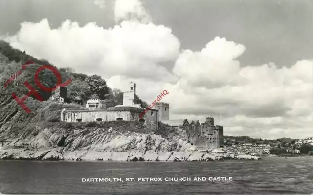 Picture Postcard>>Dartmouth, St. Petrox Church and Castle