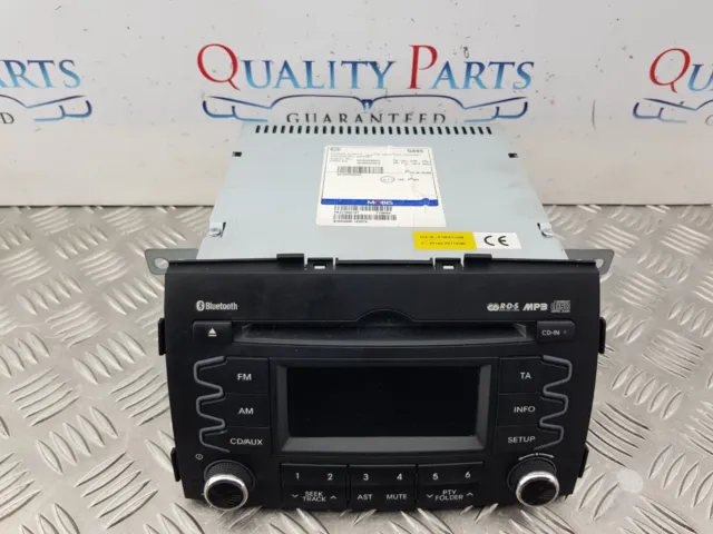 2012 Kia Sorento Xm Mk2 Radio Cd Player Head Unit 961802P850Ca