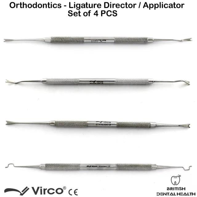 Support Ligature Tucker Élastique Applicateur Ligature Directionnel Set Ortho