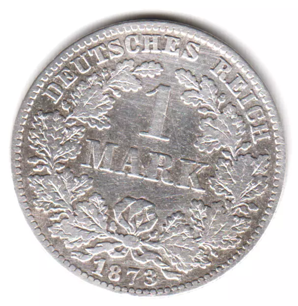 Deutsches Reich, 1 Mark 1873 D