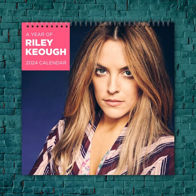 RILEY KEOUGH CALENDAR 2024 Riley Keough 2024 Celebrity Wall Calendar