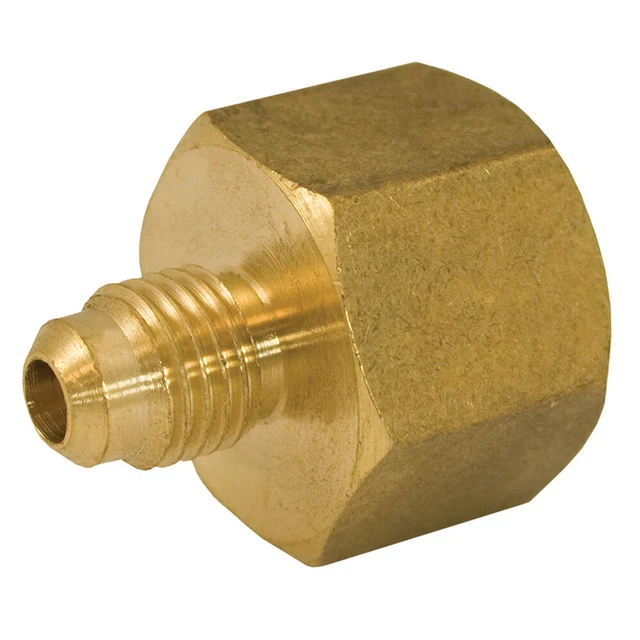 Jones Stephens F40043 1/4 Floor X 1/4 FIP Brass Coupling