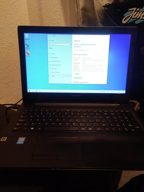 Lenovo G50-80 15,6" Laptop i3-5005U 2,00 GHz 8GB RAM 1 TB Festplatte Windows 10