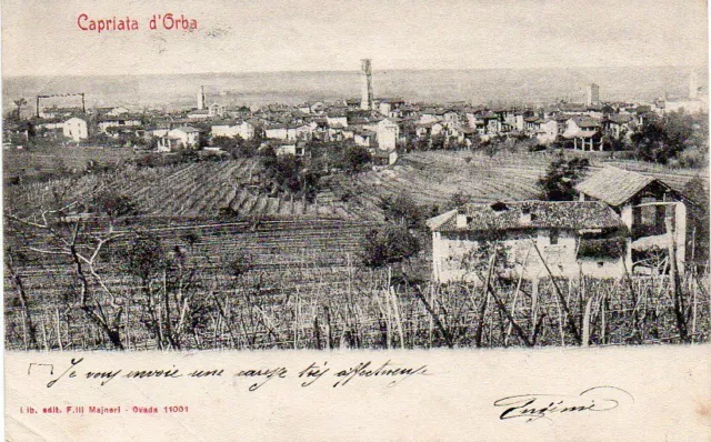 Alessandria - Capriata d'Orba - fp vg 1904