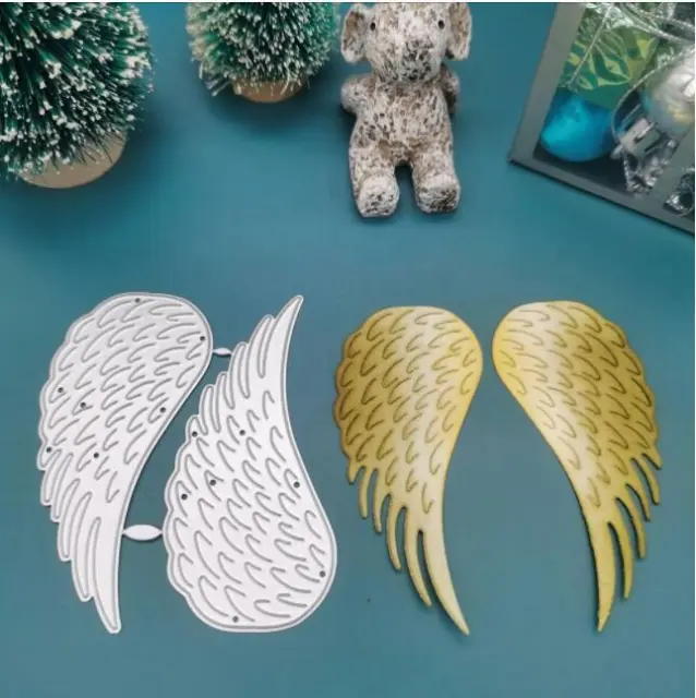 Angel Wings Metal Cutting Dies DIY Scrapbooking Embossing Decorative Crafts Die