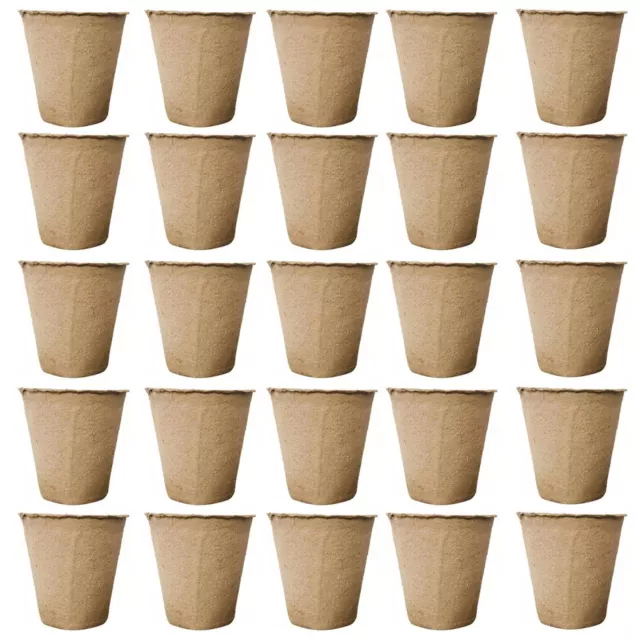 25pcs Plant Nursery Pot Breathable Nursery Indoor Outdoor Gardening Plant