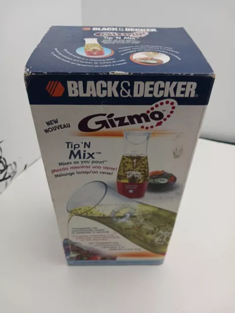 NEW Black & Decker Gizmo Plus Tip-N-Mix Automatic Salad Dressing
