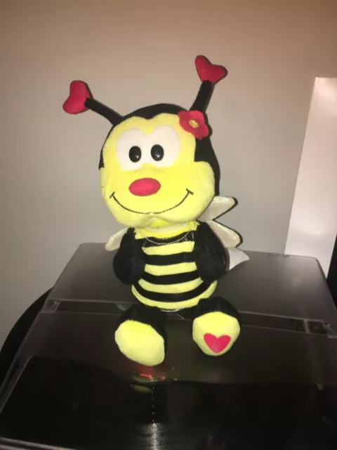 Gemmy 2009 Animated Valentines Dancing Bee Hearts Plush Sugar Sugar Works