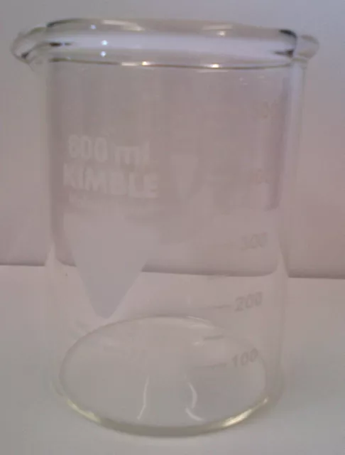 600Ml Heavy Duty Borosilicate Glass Beaker Laboratory