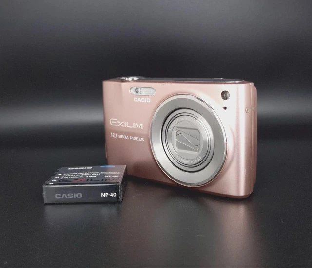 CASIO EX-Z400 PINK Digital Camera EXILIM Compact w/BOX [Excellent+