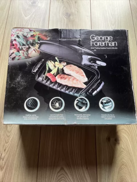 George Foreman Fat Reducing Grill  3 Portion Compact