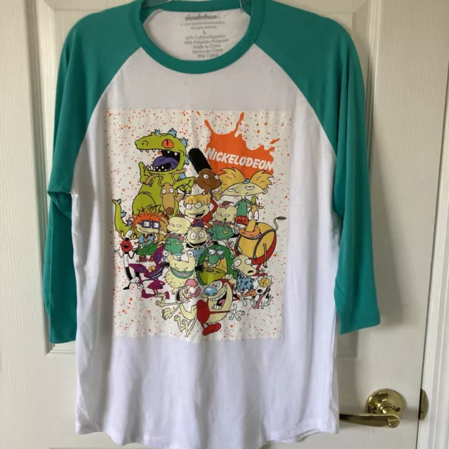 RUGRATS baseball tee SIZE LARGE