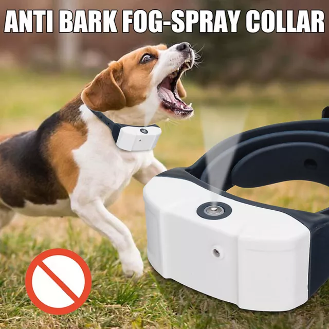 Collar de citronela recargable USB para detener perro ladrido anti ladridos entrenador niebla spray