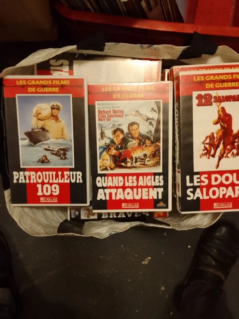 165  àcassettes vidéo VHS