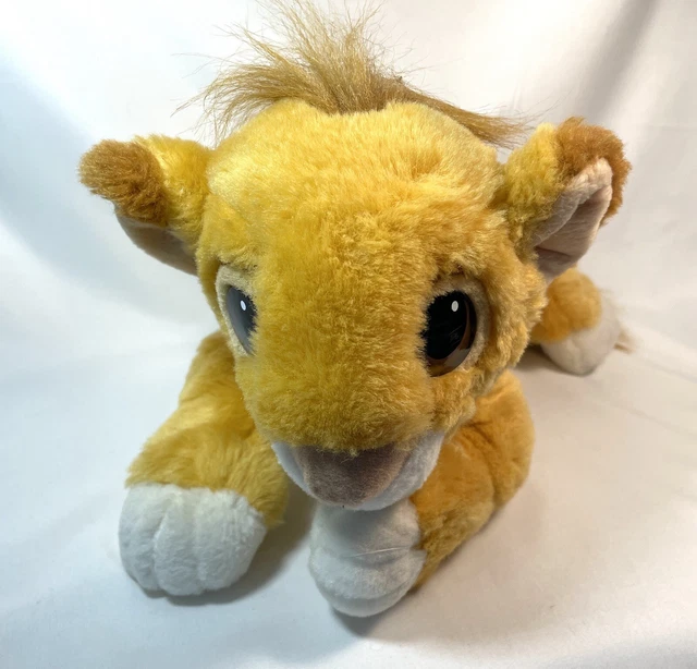 AUTHENTIC LION KING Simba Plush Toy Baby Cub 1993 The Walt Disney