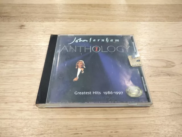 John Farnham ‎Anthology 1 (Greatest Hits 1986-1997) CD cd