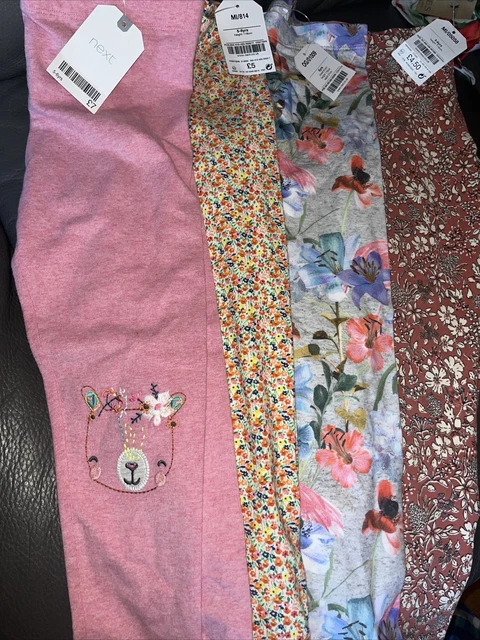 bnwt next girls legging bundle age 5-6
