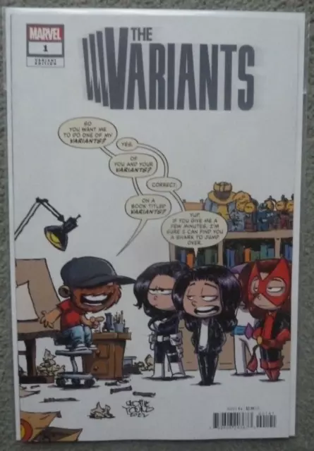 The Variants #1 Skottie Young..gail Simone/Phil Noto..marvel 2022 1St Print.vfn+