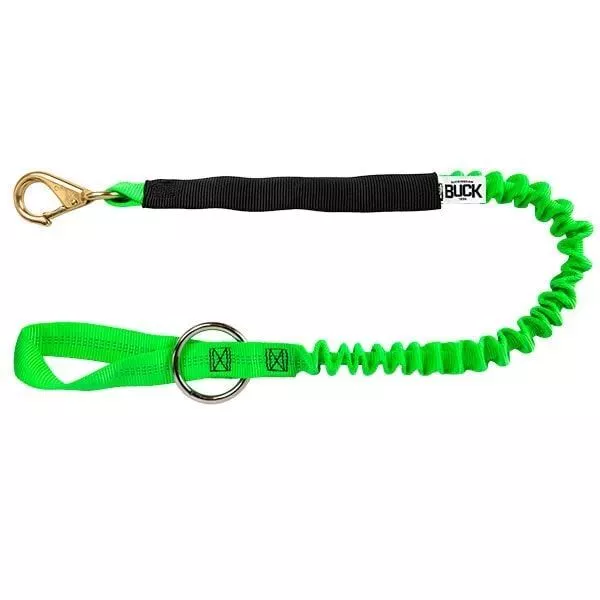 Buckingham 25G13A Tear-Away Bungee Lanyard, #2 Bronze Snap, 48"