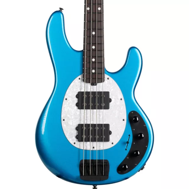 ERNIE BALL MUSIC Man StingRay Special 4 HH Bass Guitar in Speed Blue ...