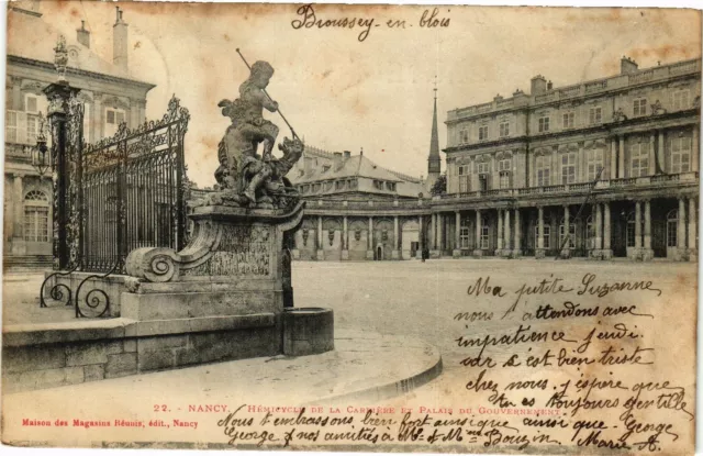 CPA Nancy-Hémicycle de la Carriére et Palais du Gouvernement (187410)