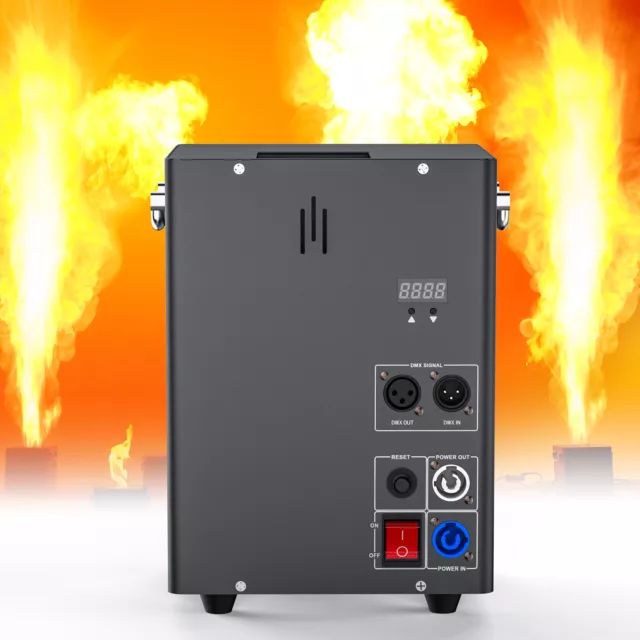 180W Flammenprojektor Flammeneffekt DJ Jet Flame Fire Machine Hochzeit Anzeigen 2