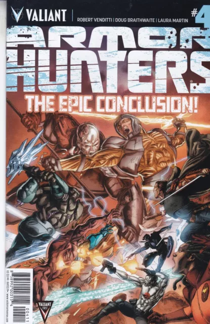 Valiant Comics Armor Hunters #4 Sep 2014 Fast P&P Same Day Dispatch X-O Manowar
