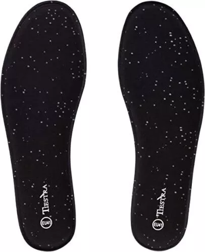 TIESTRA Solette in Memory Foam per Donna e Uomo, Comfort Ammortizzate UK 6 EU 39