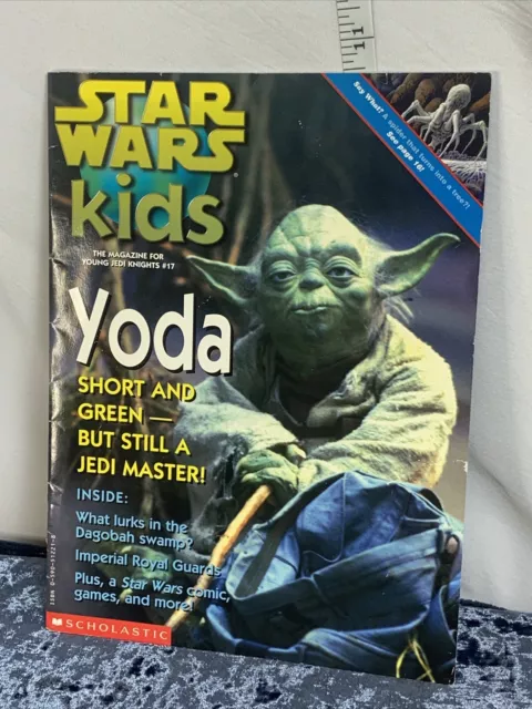 STAR WARS KIDS Magazine Scholastic 1997 Issue 17 Yoda