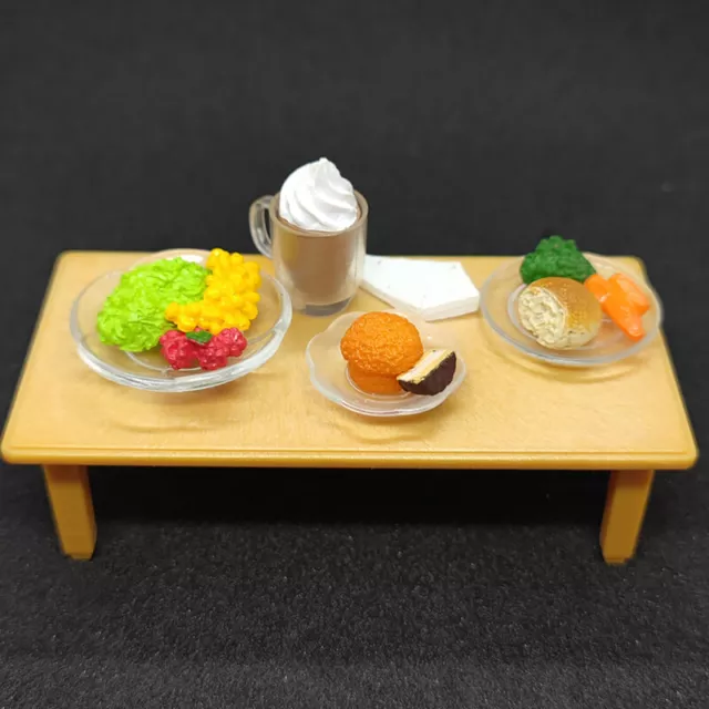 Dollhouse Mini Dishes Silicone Mold Tableware Model Dollhouse Kitchen Accesso Sp