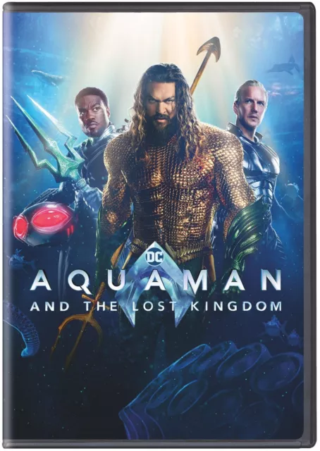 Aquaman and the Lost Kingdom DVD Jason Momoa NEW