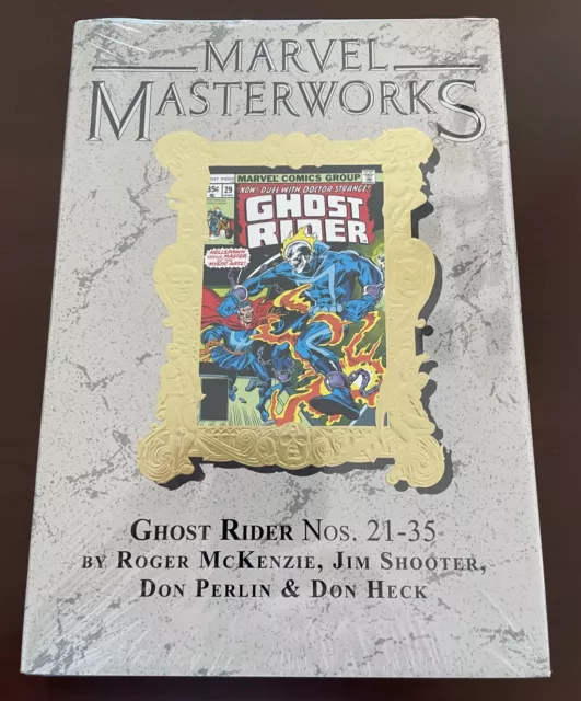 Marvel Masterworks Mmw Vol 313 Ghost Rider V3 Hc New Sealed Jim Shooter Don Heck