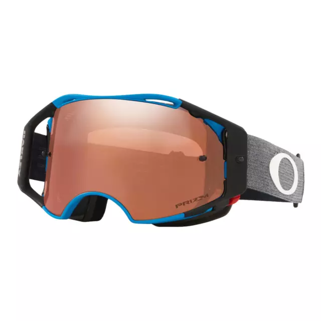 Occhiali da MTB Oakley Airbrake Greg Blu Minnaar - Nero Irid Prizm