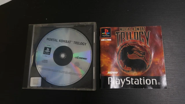 MORTAL KOMBAT TRILOGY PS1 Sans jaquette avant PAL FR Sony PlayStation 1