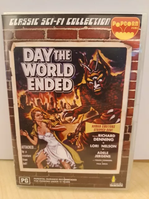 Day The World Ended Dvd 1956 Region 4 As New Rare Sci Fi Classic Oop Free Post