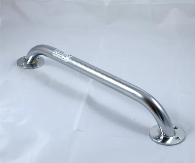 16'' Chrome Drive Grab Rail Bar Indoor/Outdoor Use Disability Aid