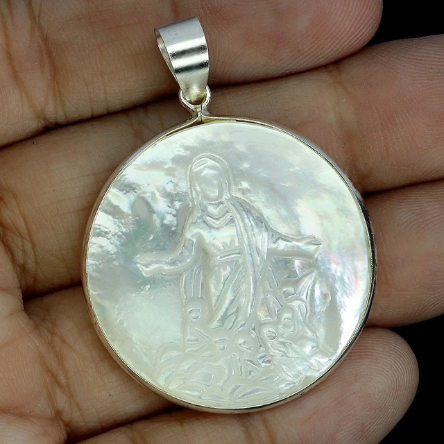 Pendentif Camée - Joconda décorée