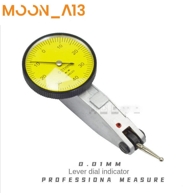 Peakelect 1PC-0-0.8mm 0.01mm Lever Dial Test Indicator Jewelry Type Tip