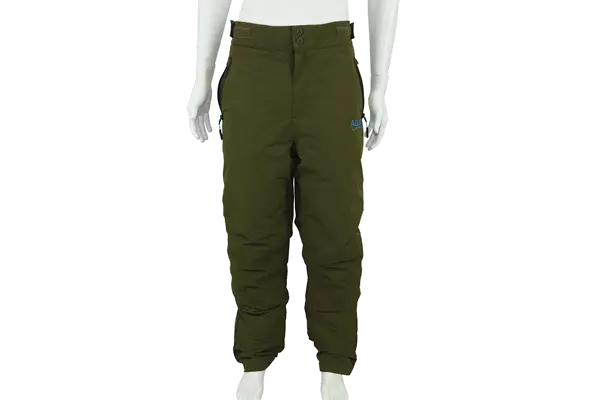 Aqua F12 Thermal Trousers - Olive - All Sizes - Carp Fishing Winter Clothing